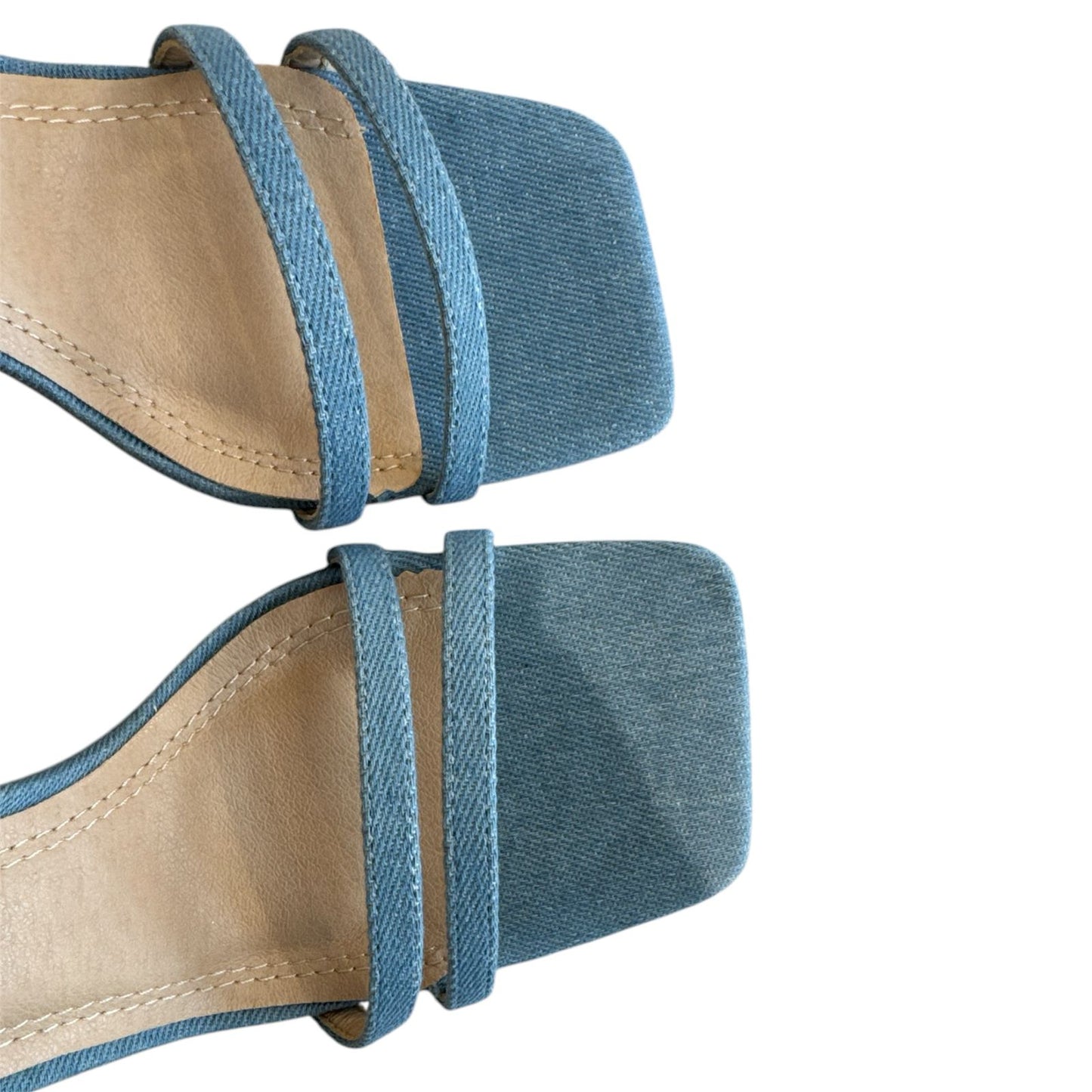 Tacón de mezclilla Iridesa